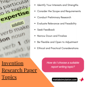 Invention Research Proposal Topics