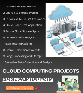 Cloud Computing Projects Topics for MCA Students